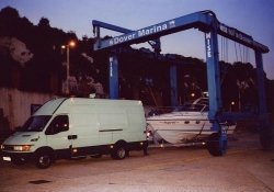 'Argent' arrives safely at Dover Marina