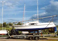 'Panche', loaded, secured and ready to roll
