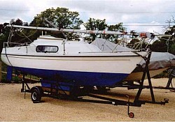 'Panche', safely delivered to its new owner in Beaulieu, Hampshire
