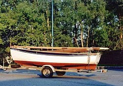 A beautiful Norfolk day, sailor on route from north Norfolk to Winchester after a winter overhaul.